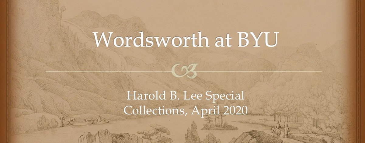 Image of Exhibit for Wordsworth's Birthday